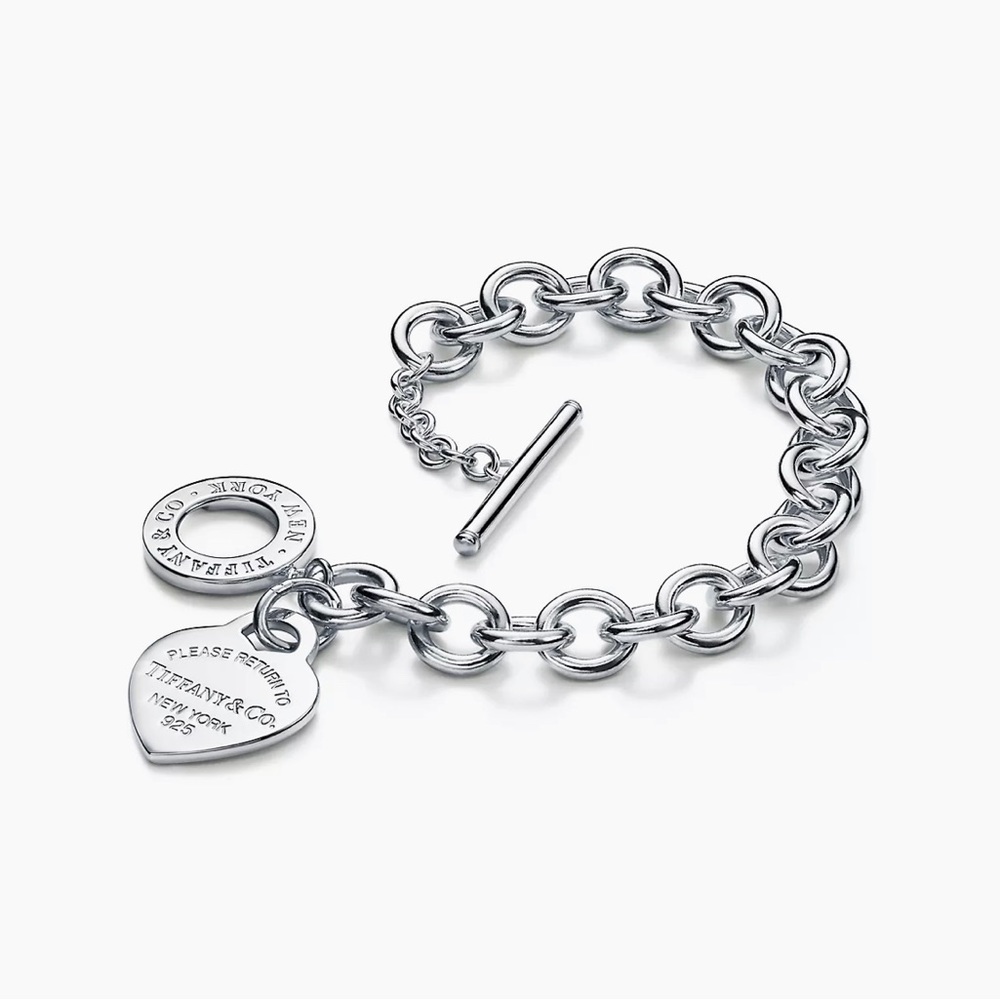 Return to Tiffany Heart Tag Toggle Bracelet